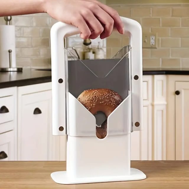 Rack Decoupe Pour Pain De Mie Toasteur Guide Pour Trancher Bagels Et Pains Outil De Boulangerie Pratique Et Precis