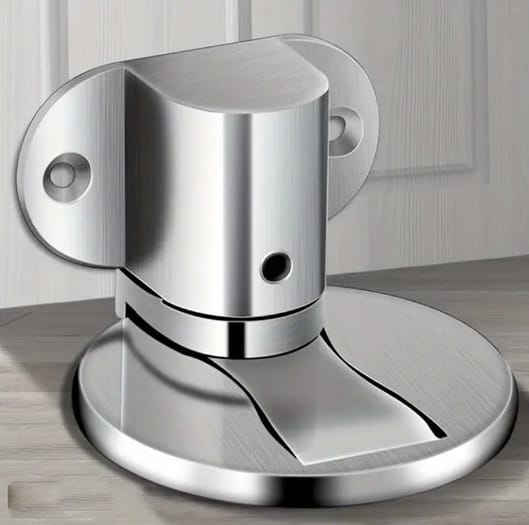 Arrêt De Porte Magnétique Grand Et Ajustable - Loquet Sans Perçage Pour Bureau Et Maison, Protection Des Murs
