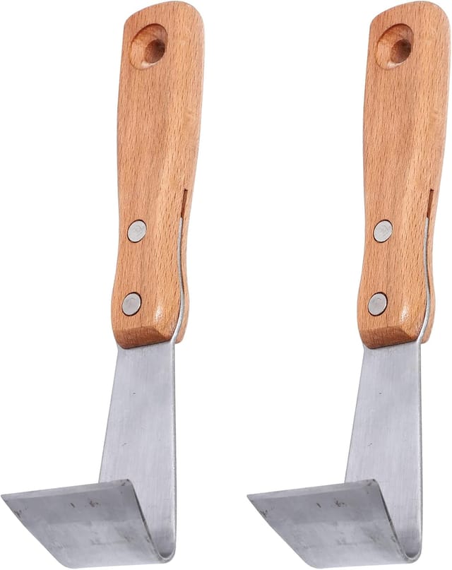 Lot De 2 Outils De Désherbage À Lame Fendue, Coupe-racines Pour Pelouse Et Jardin, Élimine Les Mauvaises Herbes Facilement