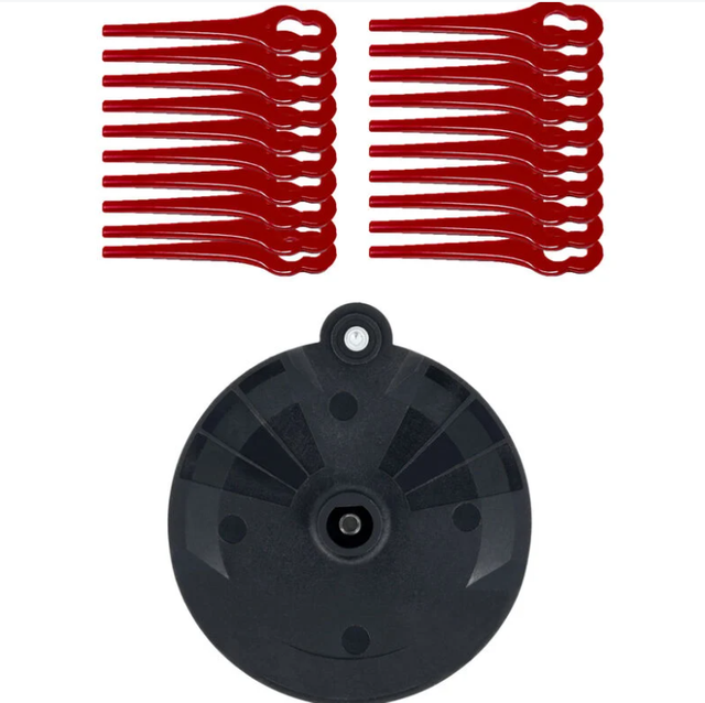 Lame En Plastique Pour Tondeuse À Gazon, Compatible Avec Ferrex Aldi Far 20-i, Lames De Rechange Ferrex