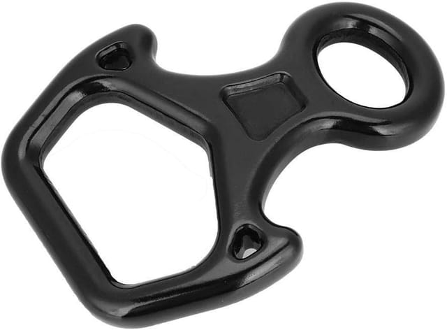 Descendeur En Aluminium Pour Escalade, Figure 8 Avec Capacité De 25 Kn, Équipement D’assurage Résistant À L’abrasion
