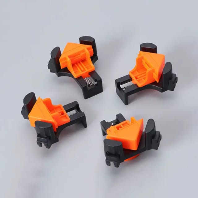 Lot De Quatre Pinces A Angle Droit Pour Assemblage De Cadre Photo Et Vitrage Outil Pour Menuiserie Et Bricolage Precis