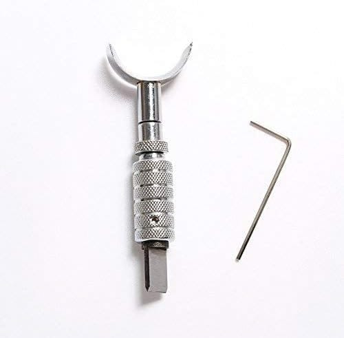 Couteau Rotatif Réglable En Acier Inoxydable Pour Travail Du Cuir Outil De Maroquinerie