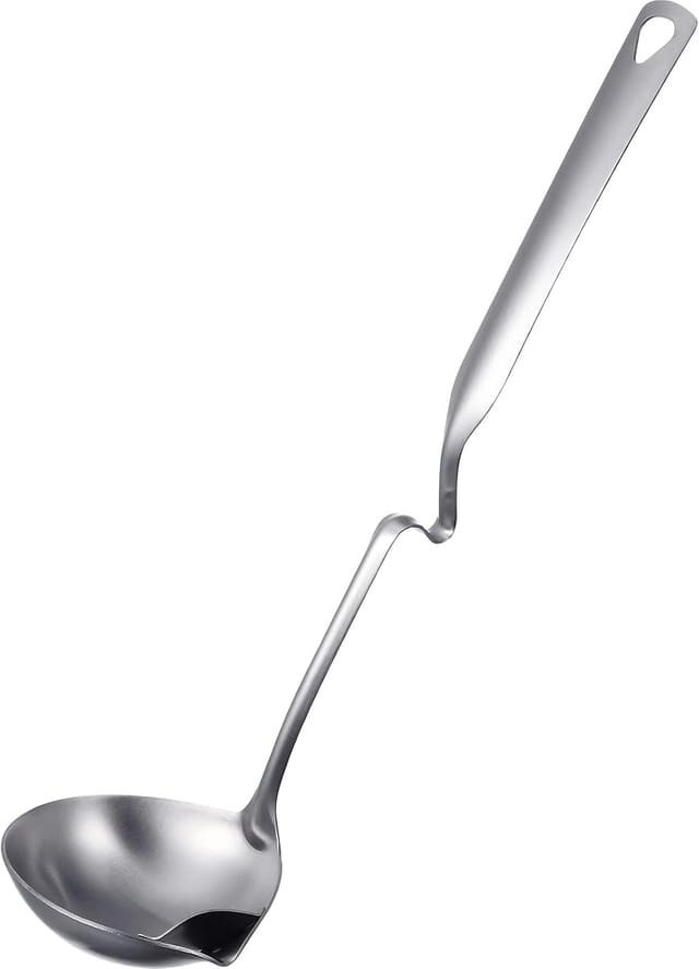 Écumoire En Acier Inoxydable Pour Bouillon Et Sauce, Cuillère Filtrante Huile Pour Restaurant Et Cuisine Familiale