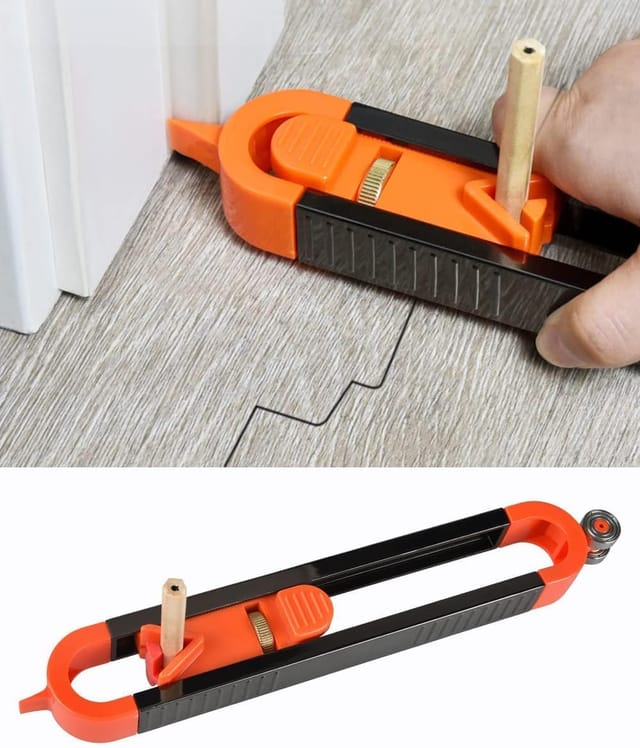 Outil De Copiage De Contour Précis Avec Verrou Pour Bois Et Carrelage Gabarit De Reproduction De Formes Irrégulières