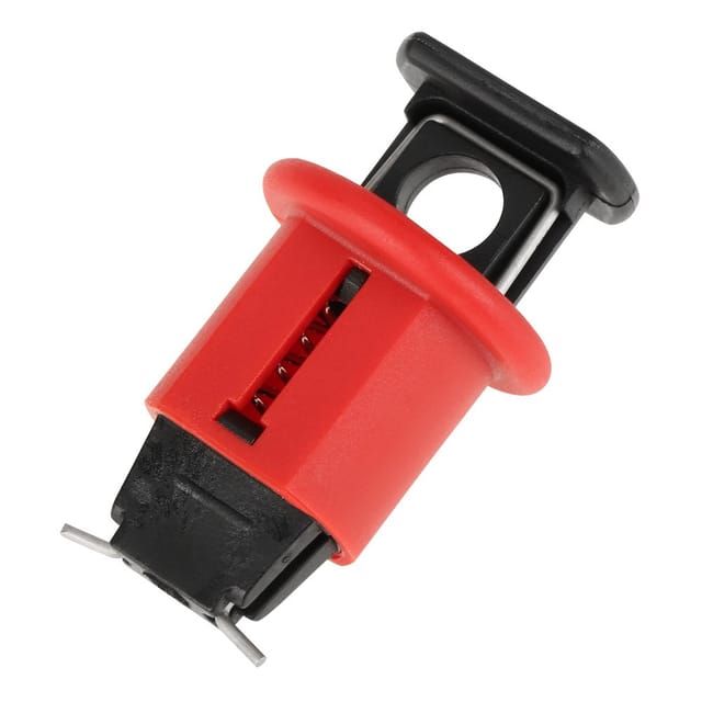 Verrouillage De Disjoncteur En Nylon Pour Sécurité Électrique, Barrière De Protection Pour Isolation Industrielle Et Maintenance