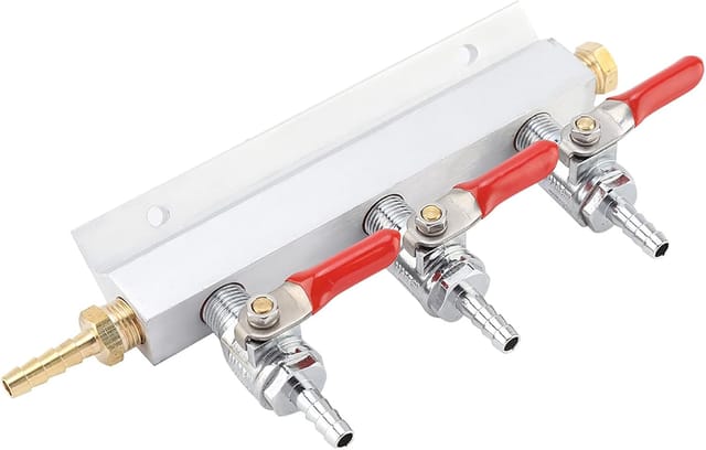 Raccord Distributeur De Gaz Pour Plusieurs Fûts De Bière Durable Accessoire Pour Système De Distribution De Boissons Et Gestion De Pression