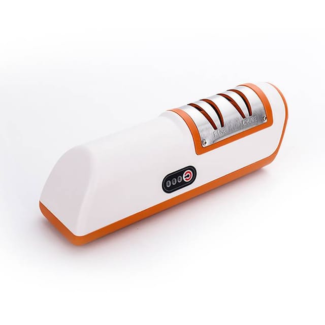 Affûteur De Couteaux Électrique, Affûteur De Couteaux En Acier Inoxydable, Affûteur De Couteaux Électrique Rechargeable Par Usb, Réglage Automatique Pour Un Affûtage Rapide