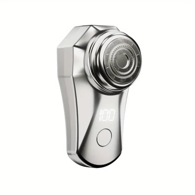 Tondeuse Electrique Pour Tete Homme Mini Avec Eclairage Led Rasoir Etanche Pour Barbe Et Corps Rechargeable Portable