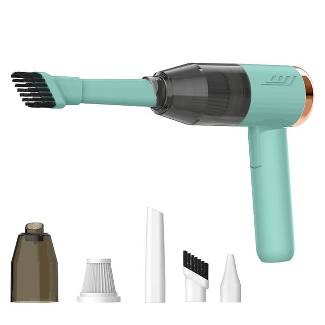 Aspirateur De Voiture Pliable, 3 En 1, Aspirateur De Bureau Portable Sans Fil, Accessoires Pour Voiture