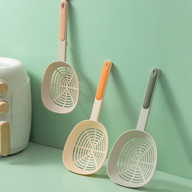 Passoire De Cuisine Avec Long Manche, Écumoire À Pâtes Et Raviolis, Filtre Alimentaire Résistant Aux Hautes Températures, Grande Passoire À Pâtes.
