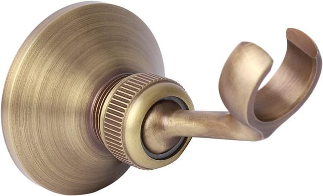 Support De Pommeau De Douche Réglable En Laiton Chromé, Base Élégante Et Durable Pour Salle De Bain Moderne