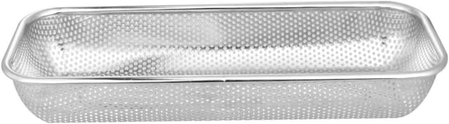Filtre Rectangulaire Vertical En Acier Inoxydable Pour Évier, Égouttoir Pour Pâtes, Légumes Et Fruits, Accessoire De Cuisine Pratique