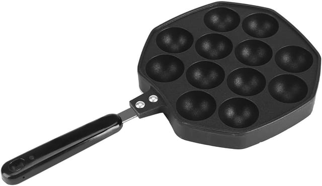 Moule À Takoyaki En Fonte, Plaque Antiadhésive Pour Poulpes, Boulettes Et Crêpes, Accessoire De Cuisine Japonais