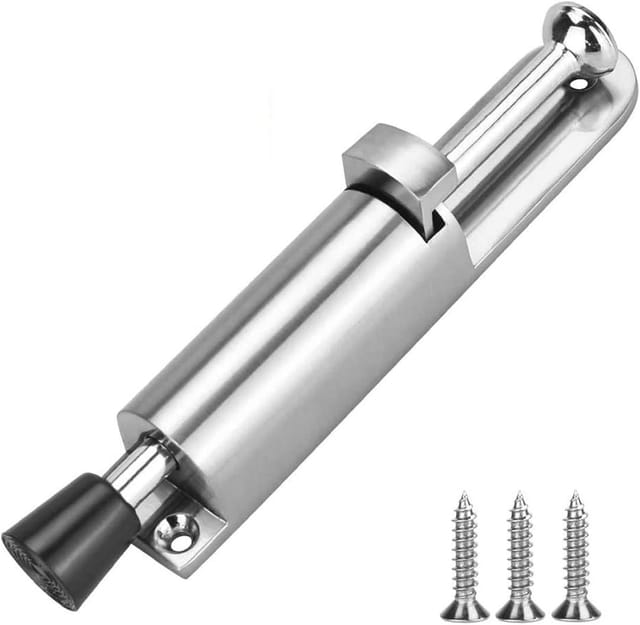 Butée De Porte À Ressort Robuste En Alliage De Zinc Avec Commande Au Pied Pour Intérieur Et Extérieur Accessoire Pour Porte Lourde