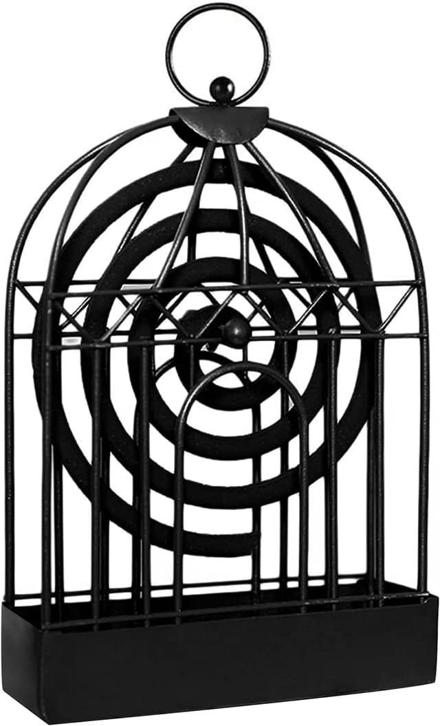 Porte-bobèche Pour Moustiques Et Encens, Support En Métal Pour Spirales Anti-insectes, Usage Intérieur Et Extérieur