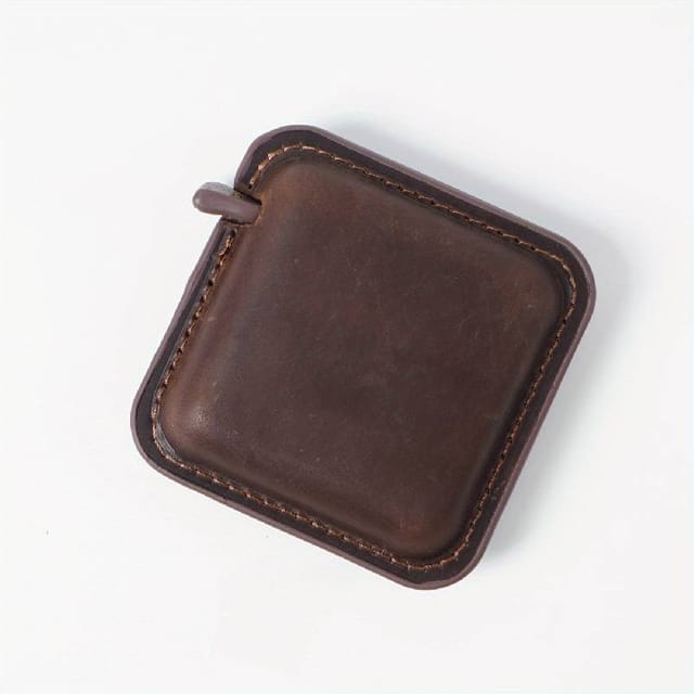 Mètre Ruban Rond En Cuir Véritable 150 Cm (60 Pouces), Mètre Ruban À Bouton, Mètre Ruban Souple, Mètre Ruban Rétractable En Pouces Pour La Couture, Mètre Ruban Double Face Pour Tailleur.