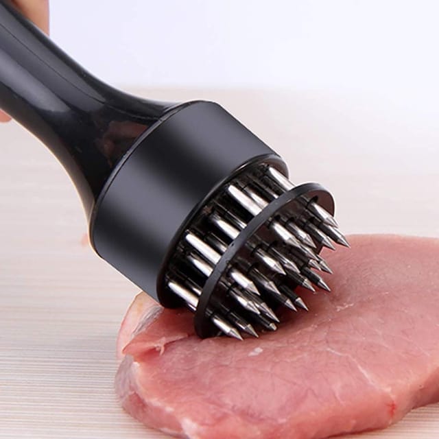 Attendrisseur À Aiguilles Manuel En Acier Inoxydable, Marteau Pour Steak Et Poitrine De Poulet, Outil De Cuisine Professionnel