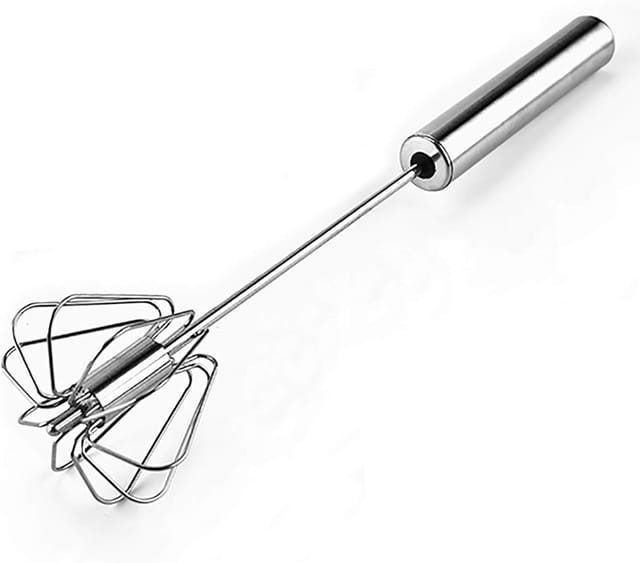 Agitateur Manuel Semi Automatique En Acier Inoxydable Pour Œufs Et Mousse Lavable Au Lave Vaisselle