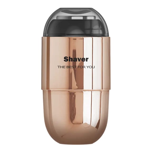 Rasoir Electrique Homme Mini Portable En Forme De Capsule Pour Voyage Tondeuse Barbe Rechargeable Compacte Et Pratique