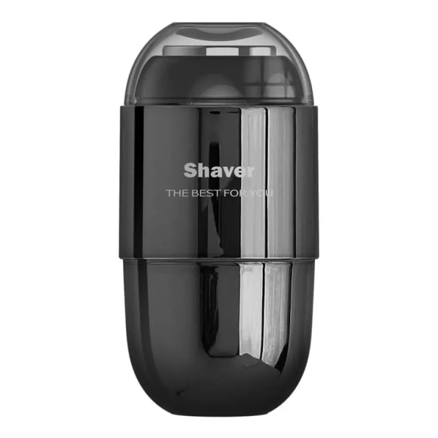 Rasoir Electrique De Voyage Mini Pour Homme En Forme De Capsule Tondeuse Barbe Rechargeable Compacte Et Nomade