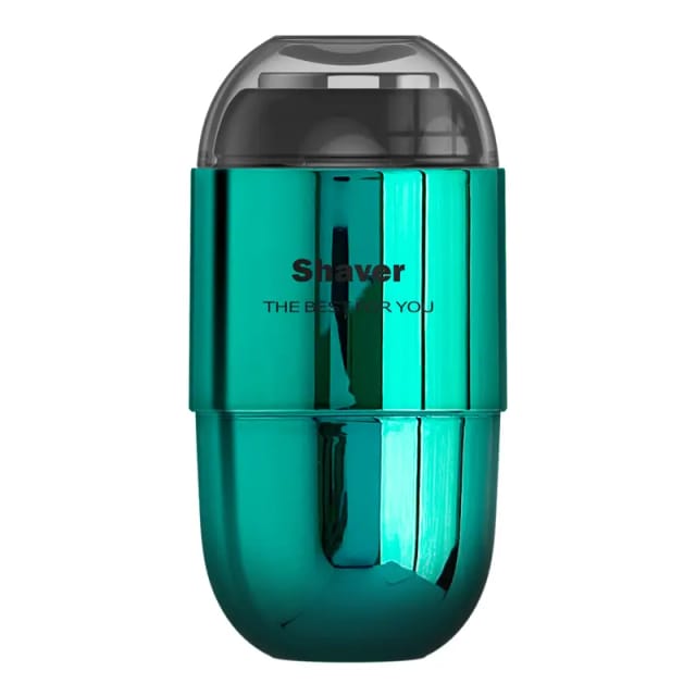 Tondeuse Electrique Homme Mini Capsule Portable Pour Voyage Rasoir Rechargeable Compact Pour Barbe Et Entretien Quotidien