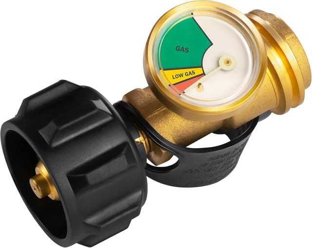 Indicateur De Niveau De Propane Pour Réservoir Baromètre Universel Pour Barbecue Et Camping Car Accessoire