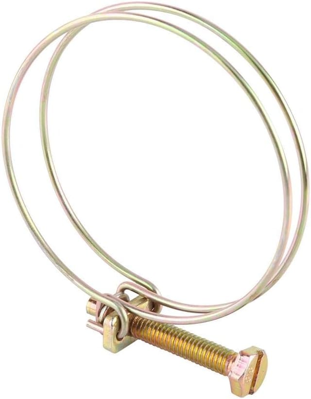 Lot De 10 Colliers De Serrage Double Fil Réglables, Bride Pour Tuyaux D’arrosage Et Raccords De Plomberie Domestique