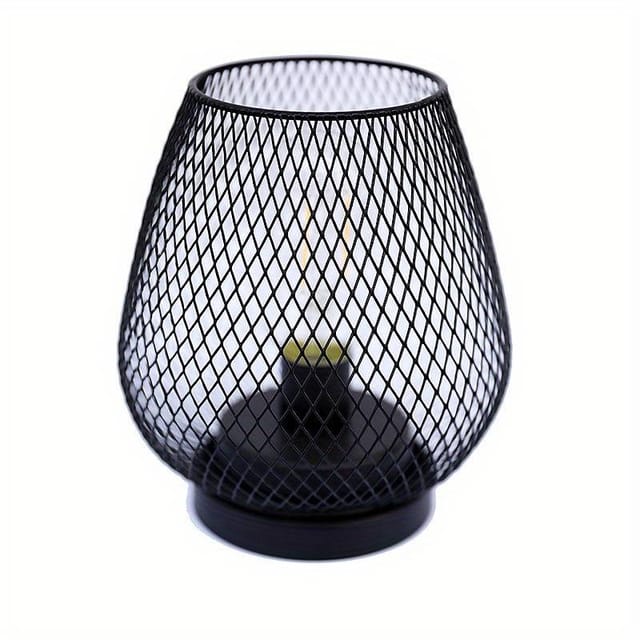 Lampe De Bureau Led En Forme De Cage En Fer, Veilleuse Décorative Pour La Maison, La Terrasse Ou Le Jardin. Lampe De Table Sans Fil, Idéale Pour Un Mariage Ou Un Jardin.