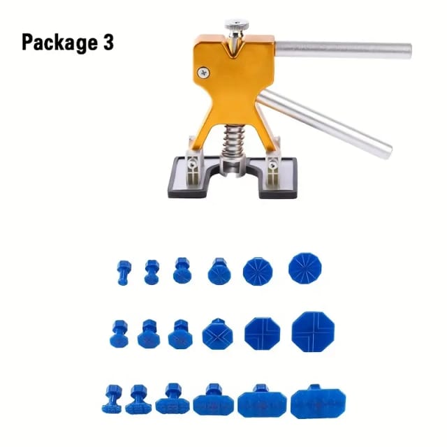 Kit De Réparation De Carrosserie Sans Peinture, Pour Bosses Mineures Avec Ventouses Et Outils