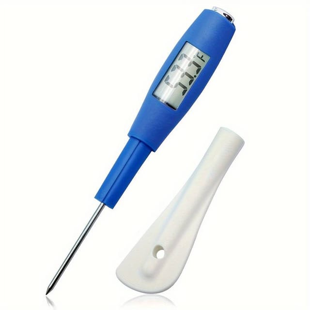 Mini Spatule Numérique À Bonbons Avec Thermomètre Intégré, -50 À 300 °c / -58 À 572 °f, Idéale Pour La Cuisine, La Préparation De Bonbons, De Sauces Au Chocolat Et De Confitures.