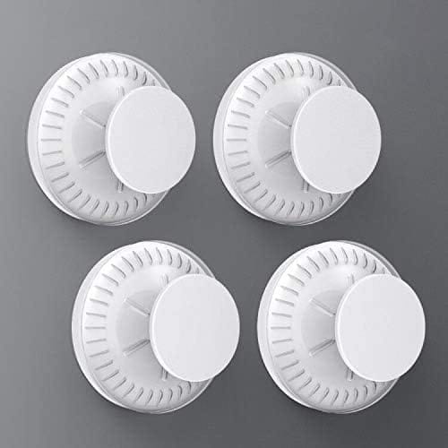 Lot De 2 Crochets À Ventouse Amovibles Sans Perçage, Supports Étanches Pour Salle De Bain, Cuisine Et Surfaces Lisses