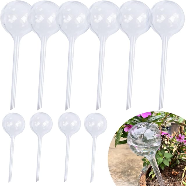 Systèmes D'Arrosage Automatique Pour Plantes, Bulbes De Fleurs En Plastique À Arrosage Automatique, Système D'Arrosage Automatique Pendant Votre Absence