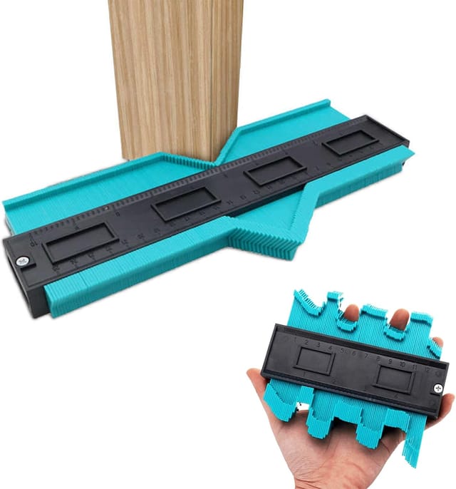 Copieur De Profil Vingt Cinq Centimètres En Abs Pour Découpe Précise Outil De Traçage Pour Carrelage Et Bricolage