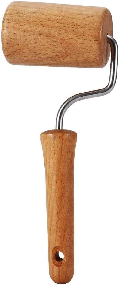Rouleau À Pâtisserie En Bois Avec Manche Pour Pâtes Et Pizzas Outil De Cuisine Pour Étaler Les Biscuits Et Les Tartes Ustensile Pratique