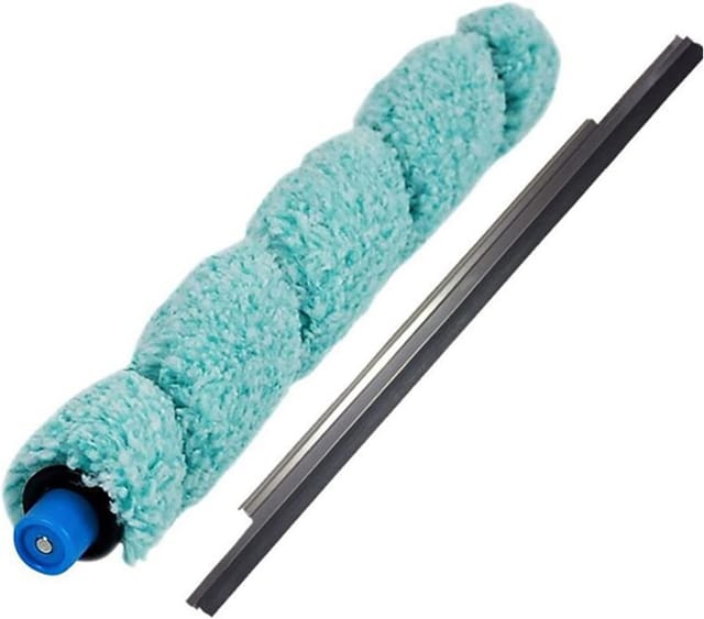 Ensemble De Brosses Et Raclettes De Rechange Compatibles Avec Le Robot Laveur De Sols Durs Ilife Shinebot W400