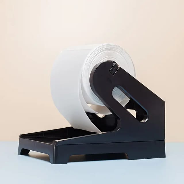Distributeur De Labels Thermiques Pour Rouleaux Et Etiquette Continue Support Pour Imprimante De Bureau Accessoires Pratiques Pour Maison