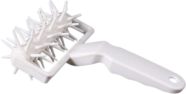Rouleau À Pizza Perforé En Plastique, Outil De Cuisson Pour Pâtes À Gâteau Et À Pain, Permet Une Cuisson Uniforme Et Aérée