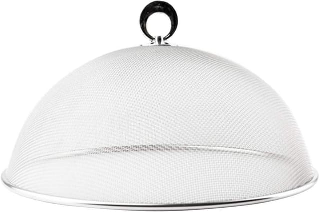 Couvercle Alimentaire En Inox À Maille, Protection Anti-mouches Pour Gâteaux Et Plats, Modèle Pratique Et Réutilisable