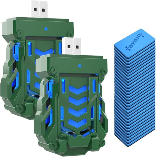 Tue Insectes Usb Électrique Haute Efficacité Avec Trente Tablettes Anti Moustiques Pour Camping Randonnée Et Pêche Accessoire Nomade
