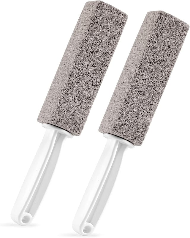 Set Pierre Ponce Pour Nettoyage Wc Avec Manche Pour Calcaire Et Rouille Pour Cuisine Et Salle De Bain