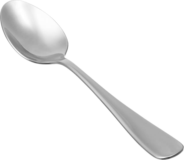 Cuillère À Soupe En Acier Inoxydable Bord Rond Pour Service De Table Et Cuisine Ustensile Robuste Et Durable