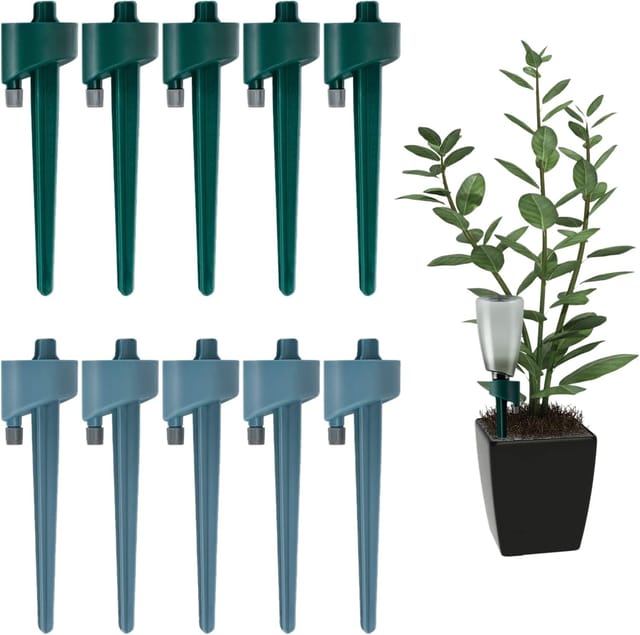 Ensemble De 10 Arroseurs Automatiques Pour Plantes D'Intérieur, Réglables Et Faciles À Utiliser. Système D'Irrigation Automatique Pour Plantes D'Intérieur.