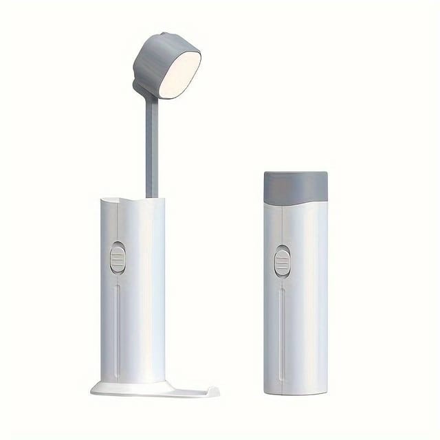 Lampe De Table Avec Protection Oculaire, Petite Lampe De Table Pour Étudier Et Lire, Veilleuse Pliable Pour Chambre À Coucher