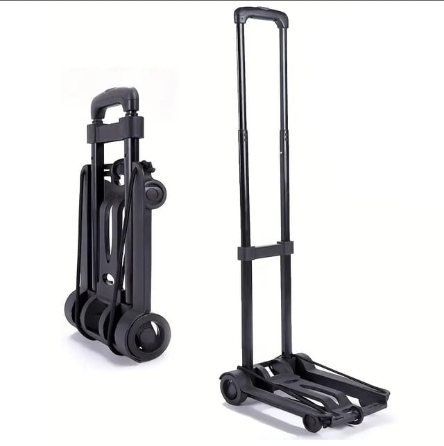 Chariot Portable, Chariot De Transport Télescopique Pliable, Chariot Pratique Pour Faire Les Courses, Transport De Marchandises