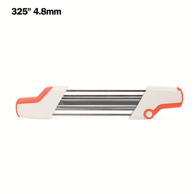 Lime D'Affûtage Rapide 2 En 1 Pour Chaîne De Tronçonneuse Stihl 325" (4,8 Mm).