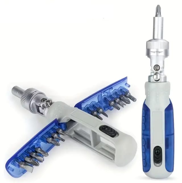 Tournevis De Précision Portable 15 En 1 Avec Embout Magnétique, Kit De Tournevis Cruciforme, Outils De Réparation Multifonctionnels