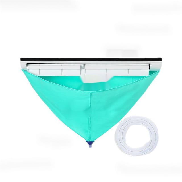 Kit De Nettoyage Pour Climatiseur Avec Housse Anti Poussiere Sac A Eau Et Outils De Nettoyage Universels Pour Entretien Efficace