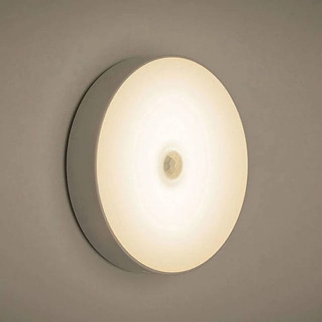 Lot De 4 Appliques Murales Sans Fil Rechargeables Avec Détecteur De Mouvement : Allumage Automatique La Nuit Et Éclairage Décoratif Pour La Cuisine Et La Chambre.