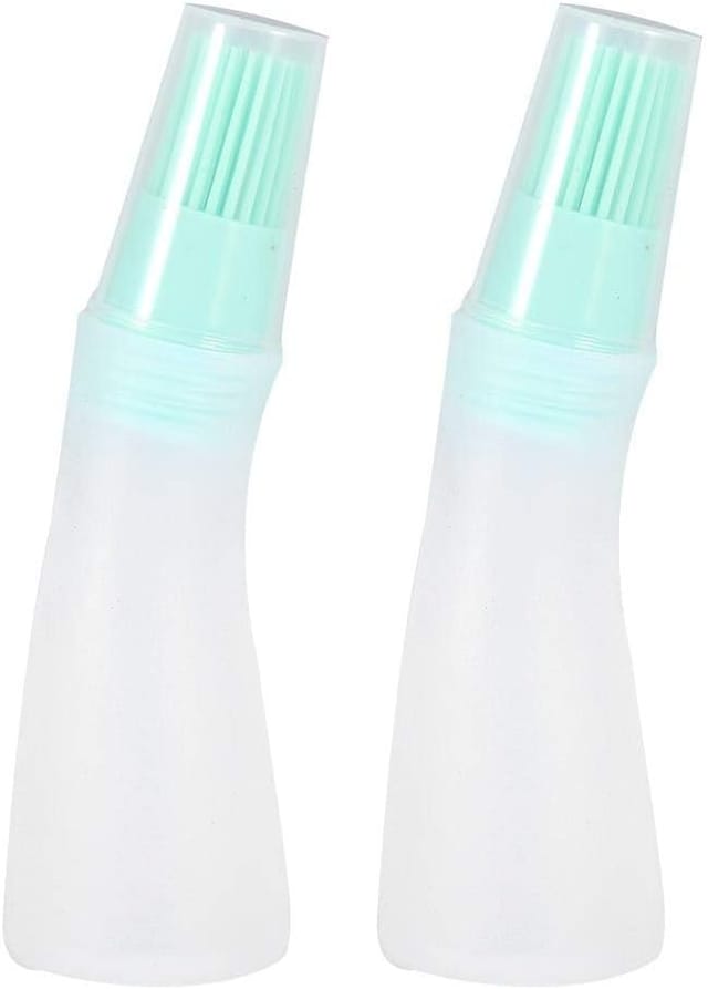 Lot De 2 Pinceaux De Cuisson En Silicone, Applicateurs Pour Huile Et Marinade, Accessoires Pour Barbecue Et Pâtisserie